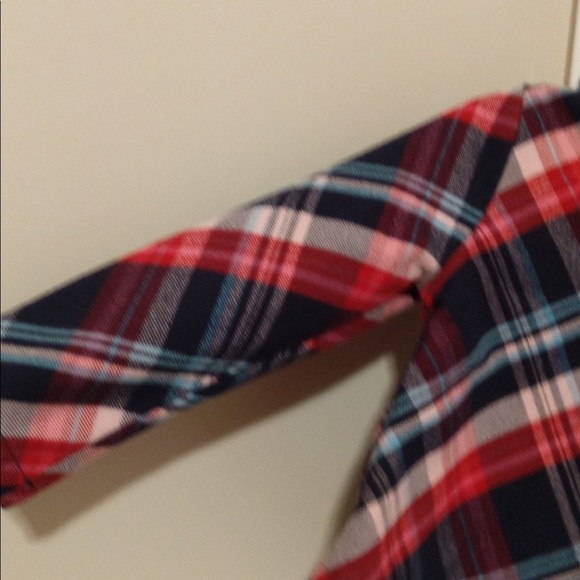 Gymboree Red and Blue Plaid Toddler Jacket - Picture 3 of 4